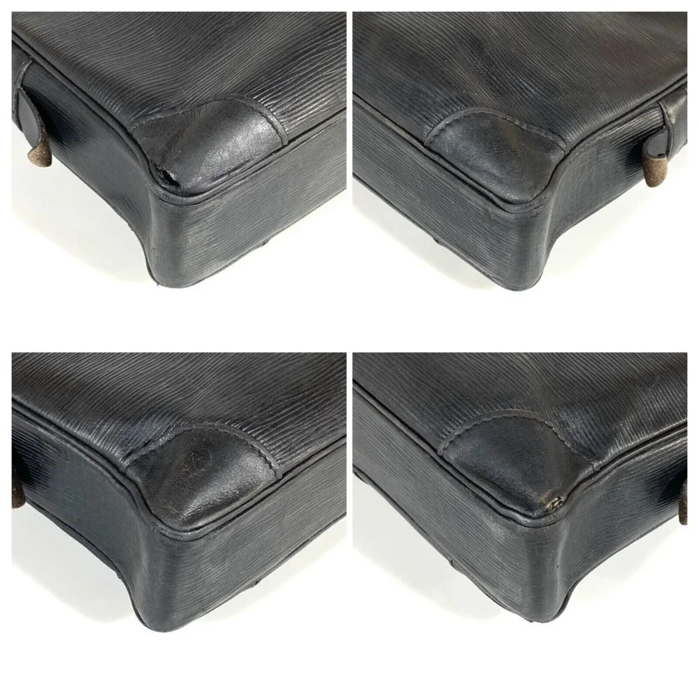 00450182# Louis Vuitton Business Bag Black Epi Noir - Picture 9 of 12